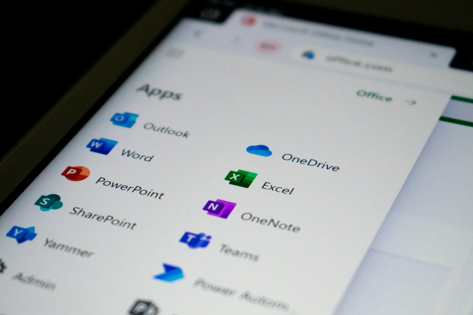 A computer interface — Windows app management